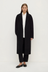 Ivy Wool Coat - Black