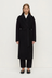 Ivy Wool Coat - Black