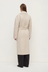 Ivy Wool Coat - Oat Marle