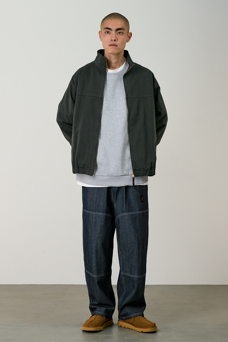 Japanese Chambray Double Knee - Navy