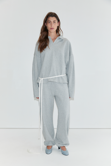 Jersey Jumper - Grey Marle