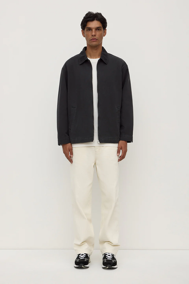 Joey Cotton Jacket - Washed Black