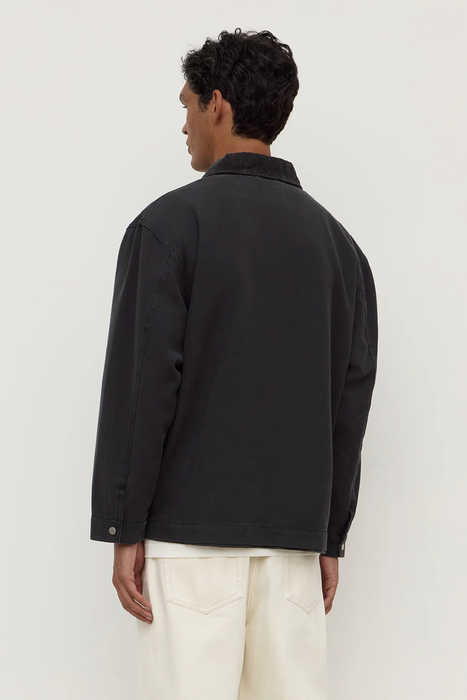 Joey Cotton Jacket - Washed Black
