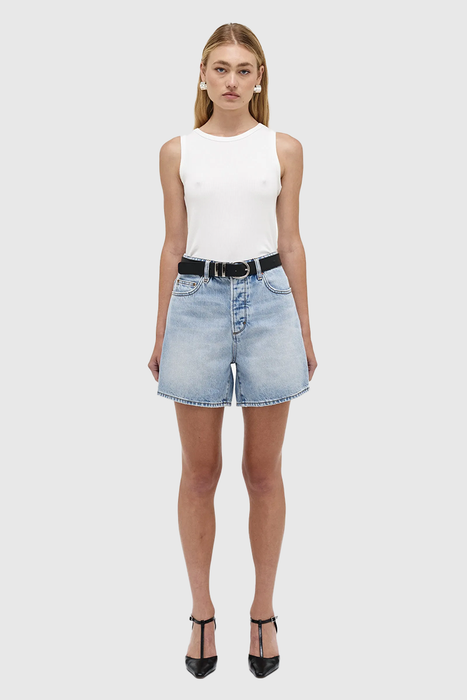 Jonesy Singlet AM - White