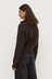 Kaia Wool Zip Sweater - Ganache Marle