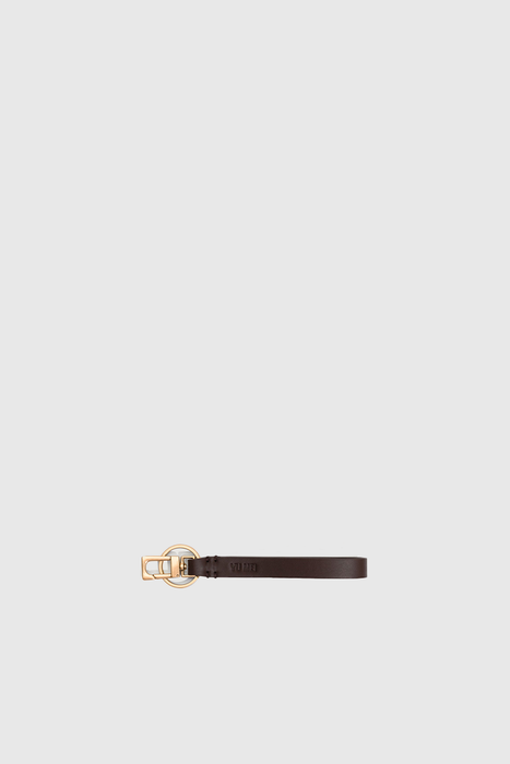 Key Fob - Carob Lambskin