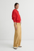 Keyhole Jumper - Poppy Red