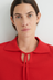 Keyhole Jumper - Poppy Red