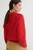 Keyhole Jumper - Poppy Red