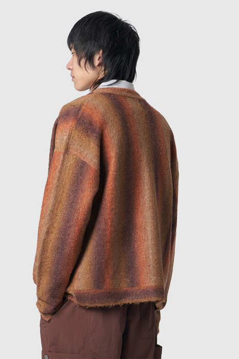 Kirk Knit Cardigan - Brown