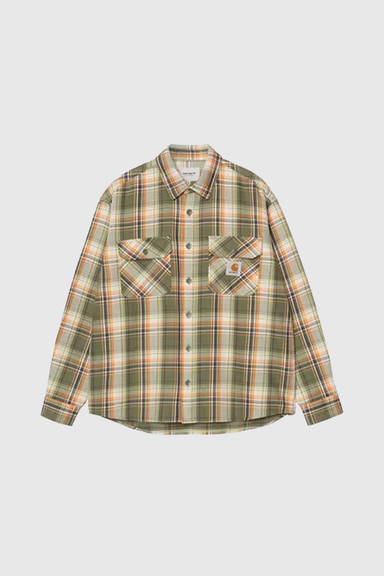 L/S Tunick Shirt - Tunick Check / Dollar Green