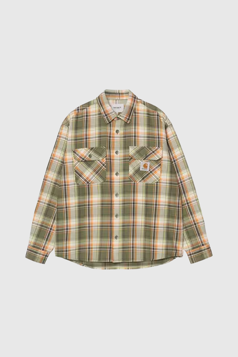 L/S Tunick Shirt - Tunick Check / Dollar Green