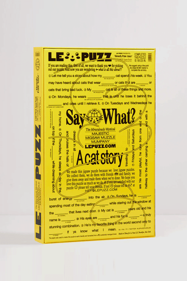 Howdy Pawtner - 500 piece Puzzle