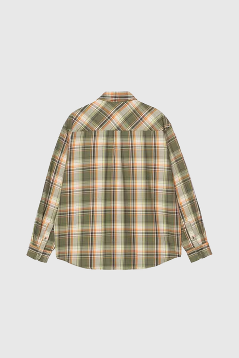 L/S Tunick Shirt - Tunick Check / Dollar Green