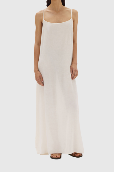 Lani Crinkle Maxi Dress - Stone