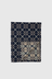 Lattice Double Cloth Throw - Indigo