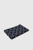 Lattice Double Cloth Throw - Indigo