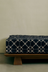 Lattice Double Cloth Throw - Indigo