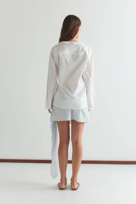 Left Shirt - White