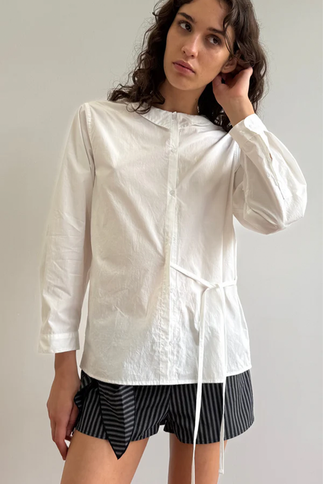 Left Shirt - White