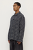 Leo Check Long Sleeve Shirt - True Navy / Cream