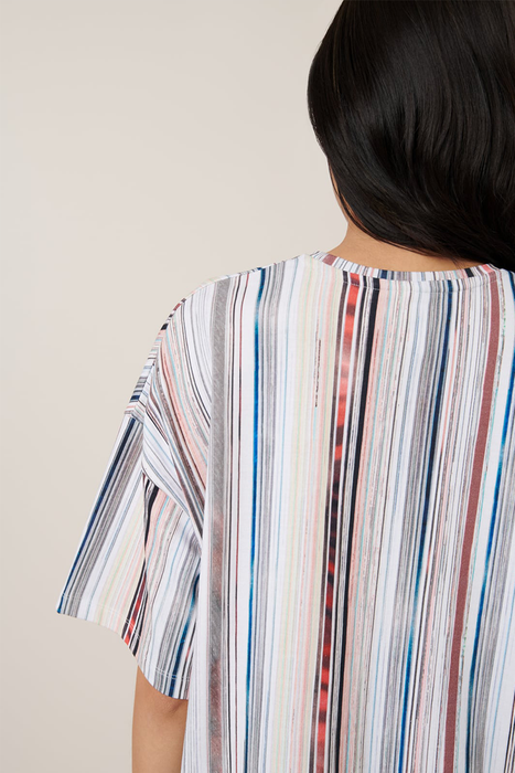 Library Tee - Library Stripe