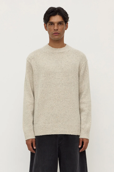 Lief Wool Blend Knit - Oat Marle
