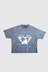 Life is Beautiful Tee - Vintage Blue