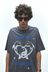Life is Beautiful Tee - Vintage Blue