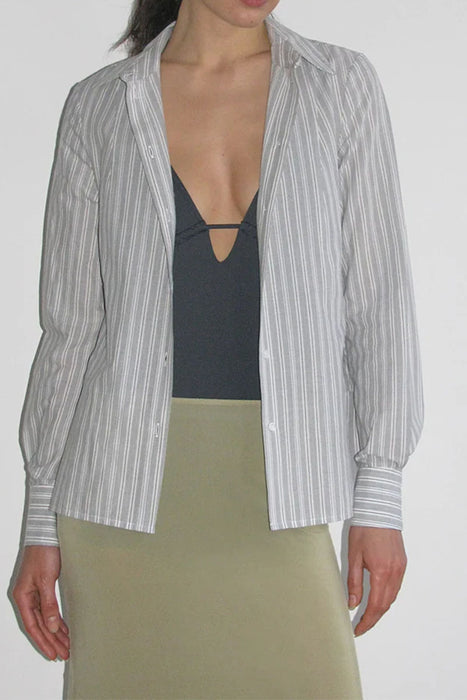 Line Shirt - Grey Stripe