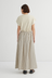 Linear Skirt - Ecru Stripe