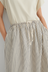 Linear Skirt - Ecru Stripe