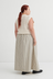 Linear Skirt - Ecru Stripe