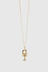 Lobster Charm Necklace - Gold Plated