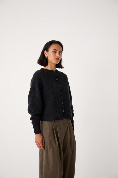 Loft Cardigan - Almost Black