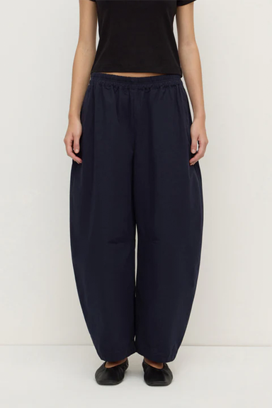 Lola Barrel Pant - Navy