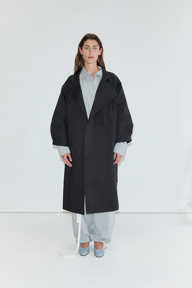 Longline Jacket - Black