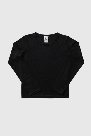 Longsleeve Mini Tee - Black