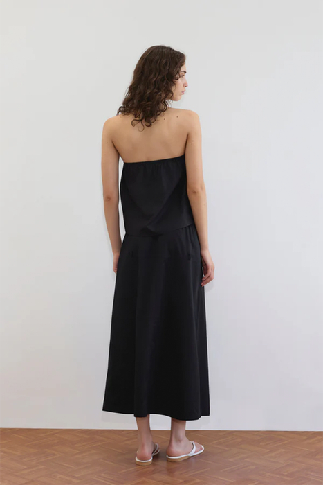 Loop Pocket Skirt - Black