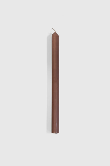 330mm Household Taper Candle - Mocha