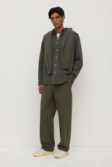 Maclean Long Sleeve Shirt - Moss