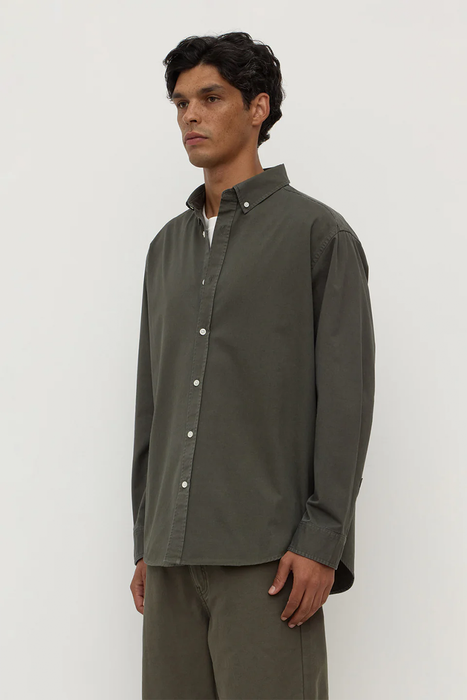 Maclean Long Sleeve Shirt - Moss