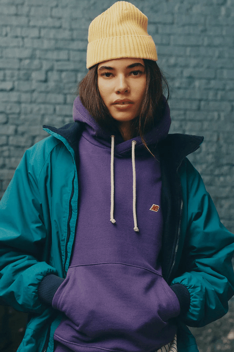 Made in USA Core Hoodie - Prism Purple