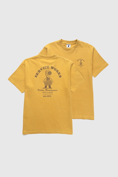Maintenance Tee - Mustard