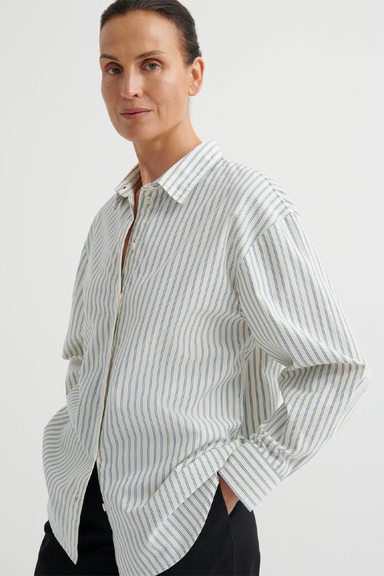 Maker Shirt - Ticking Stripe