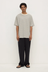 Malone Stripe Short Sleeve Tee - Black / Cream