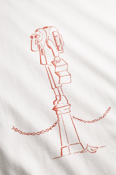 Norse x Daniel Frost MapMaster Print T-shirt - White