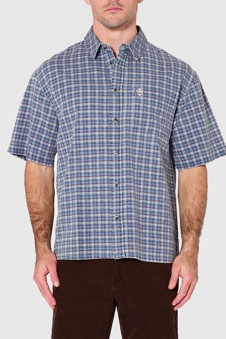 Mariner Check Shirt - Blue Collar