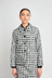 Maya Jacket - Black & Cream Check