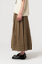 Meadow Skirt - Cotton Linen Canteen Green